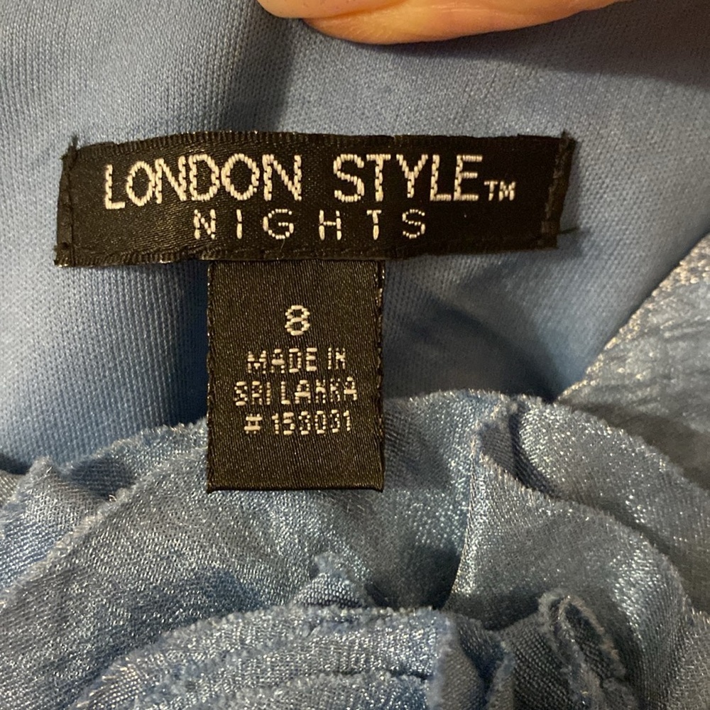 London Style Shirred Cocktail Dress size 8 - Picture 2 of 5